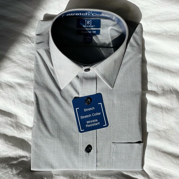 George Classic Fit Dress Shirt - S - Picture 2 of 6